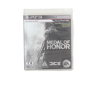 Limited Edition Metal of Honor Exclusive Content PlayStation 3 Video Game